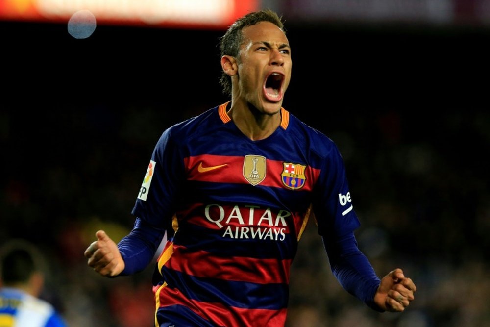 Jornal espanhol aponta um possível retorno  de Neymar. AFP