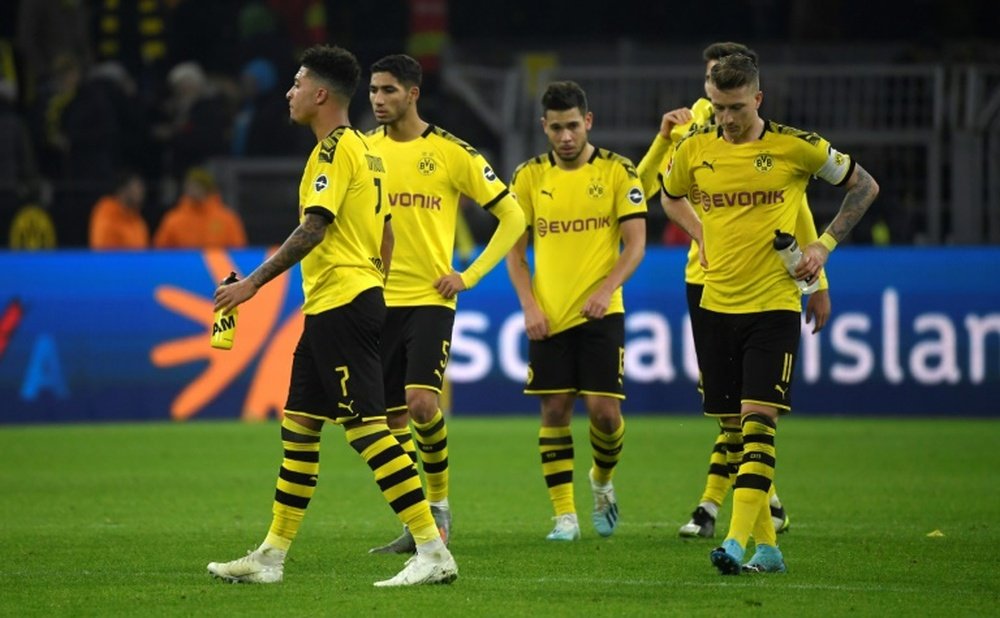 El Dortmund empató frente al Paderborn. AFP