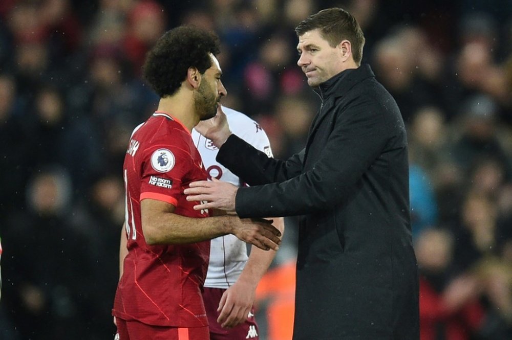 Steven Gerrard will be keeping a close eye on the Champions League final. AFP
