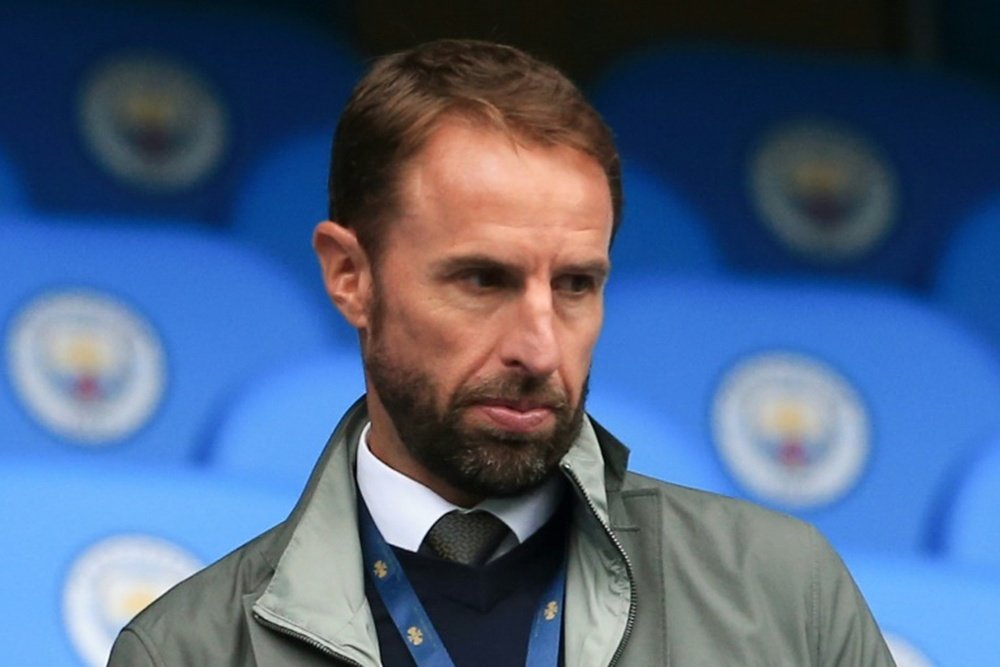 Southgate watched Manchester City last weekend. AFP