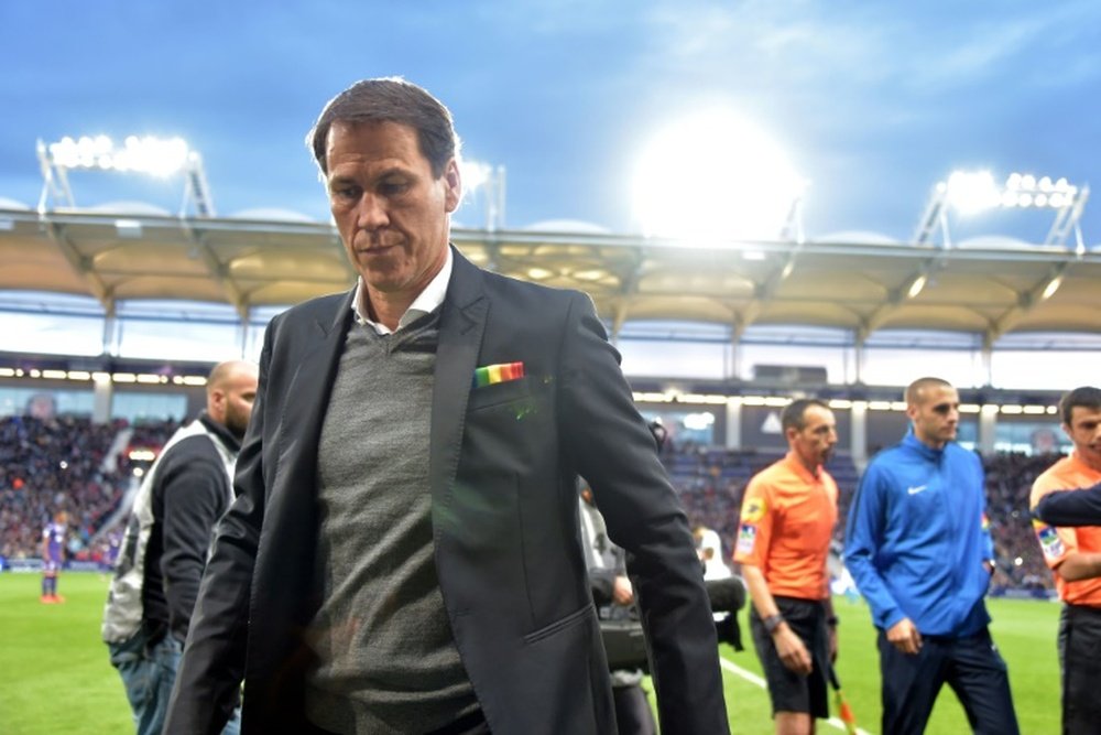 Rudi Garcia podría marcharse al Milan. AFP