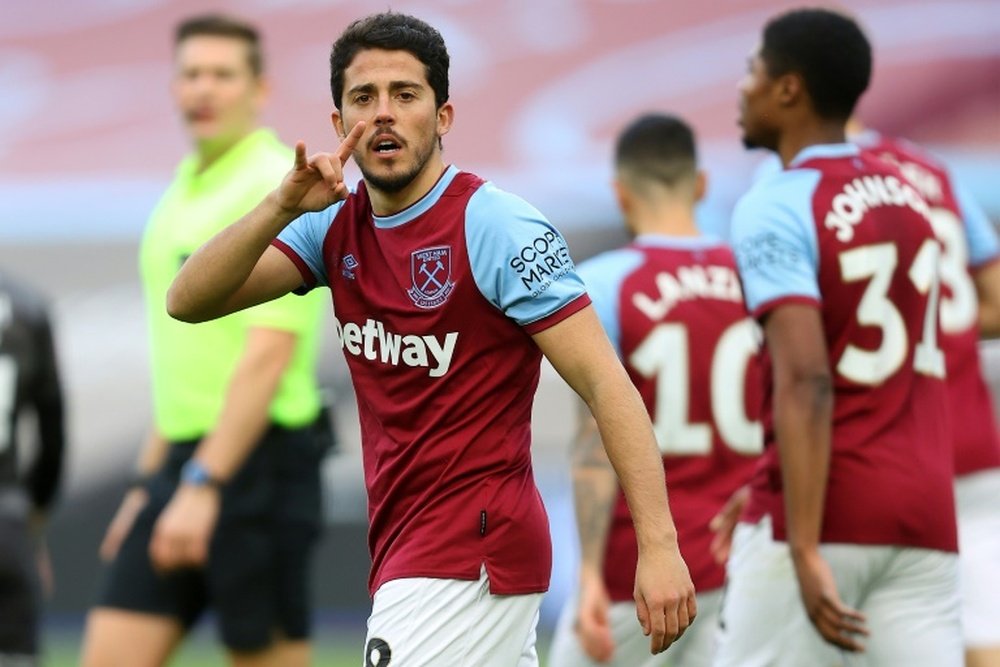 Pablo Fornals, pieza clave en el West Ham. AFP