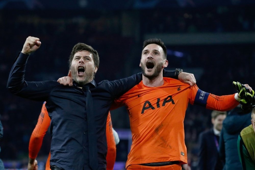 Lloris could be back in January. AFP