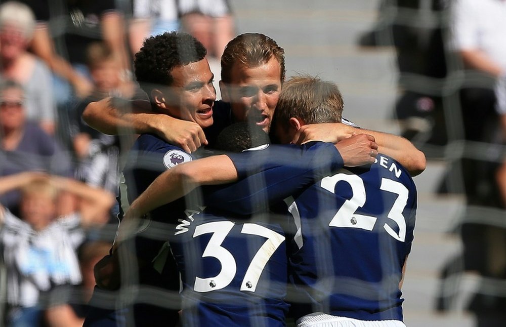 Tottenham eased past Newcastle in their opening game of the Premier League season. AFP