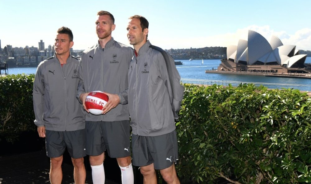 Arsenal London will play a double-header of friendly matches at Sydney. AFP