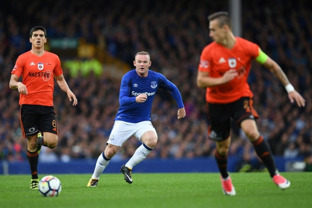 Rooney happy to get Everton homecoming out of way