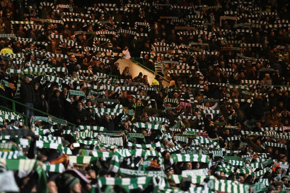 Le Celtic a remporté son triplé. AFP