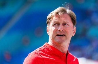Ralph Hasenhuttl is no longer Southampton manager. AFP
