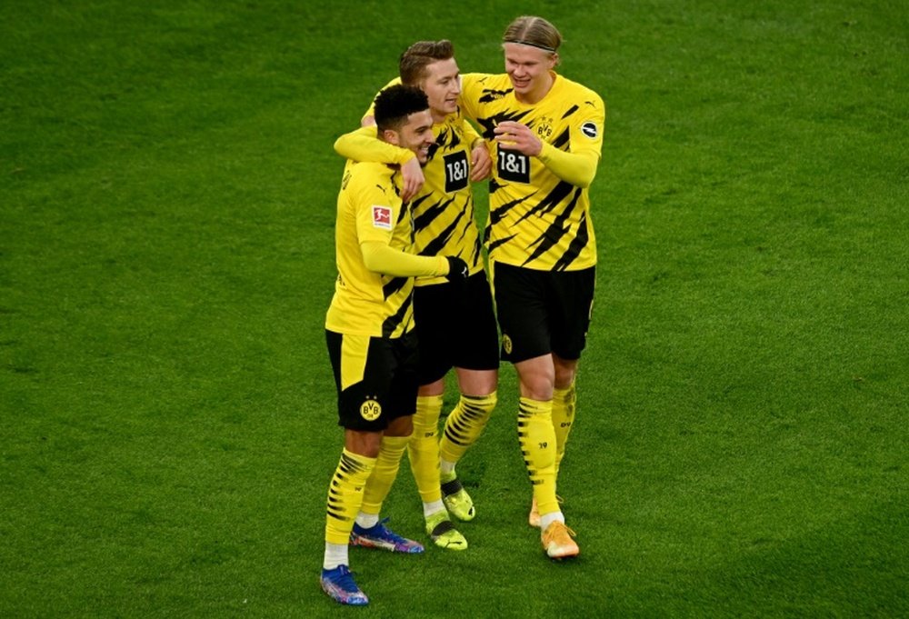 Haaland libère Dortmund, le Bayer prend la porte. AFP