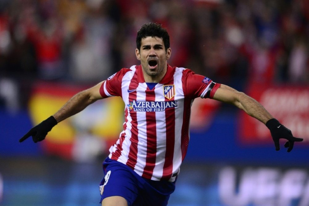 Diego Costa rejeitou permanecer na Premier League. AFP