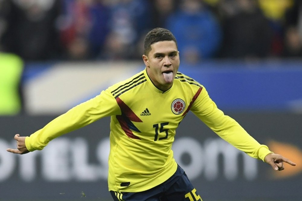 Quintero needed just two minutes to score the winning goal. AFP