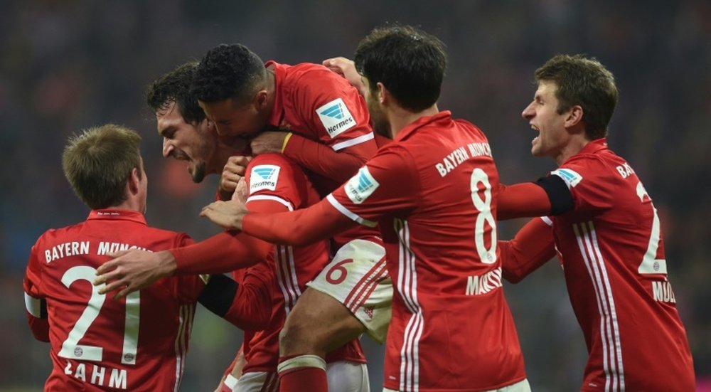El Bayern de Múnich vuelve a ser favorito a todo esta temporada. AFP