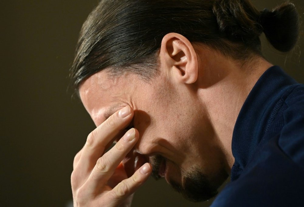 Ibrahimovic could be banned. AFP