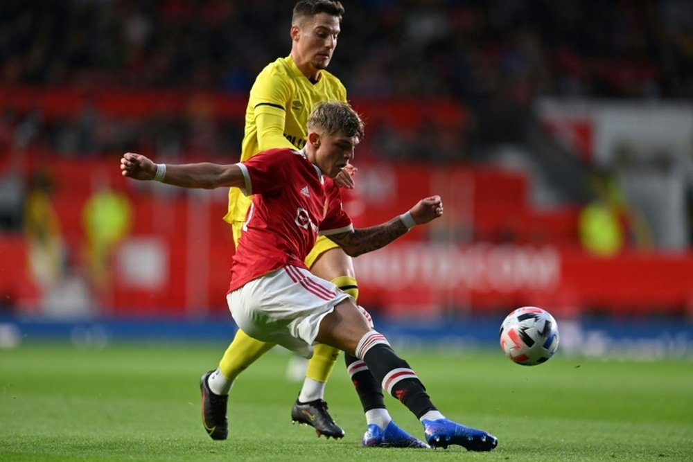 Williams' time at Manchester United began in 2019. AFP