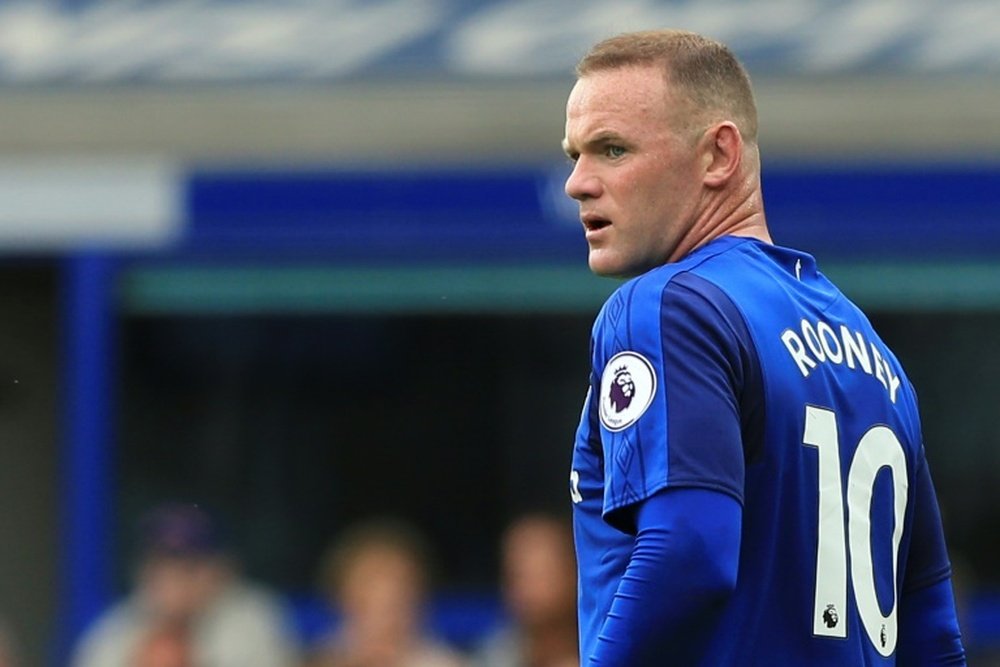 Wayne Rooney has scored twice for the 'Toffees' since his return to the club. AFP