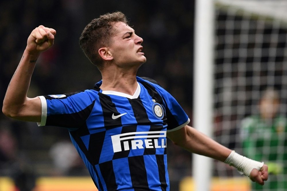 Esposito podría salir del Inter de Milán. AFP