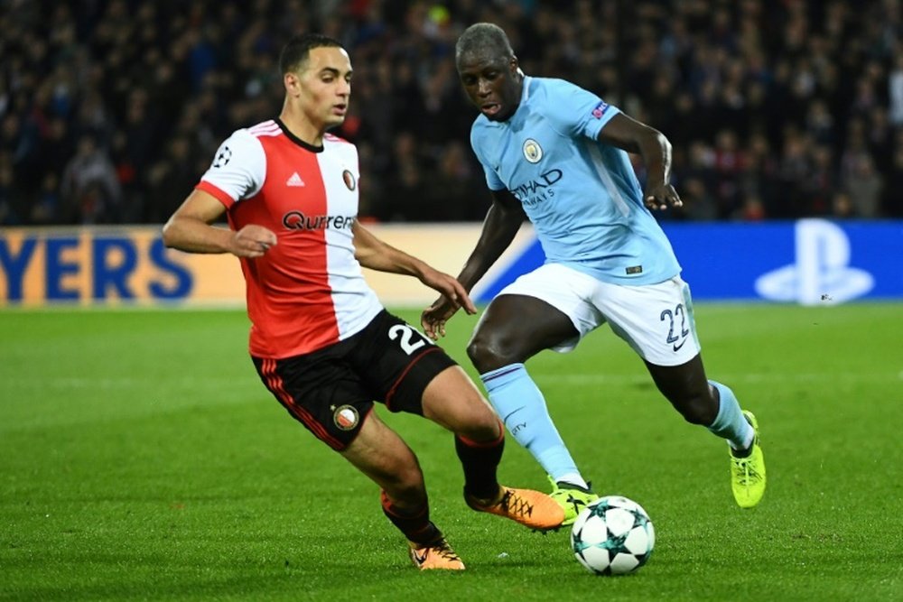 Mendy has suffered a ruptured anterior cruciate ligament in his right knee. AFP