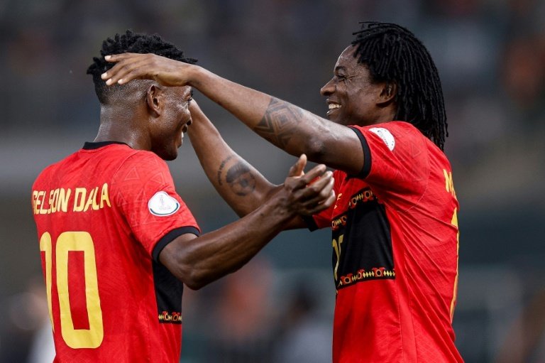 Angola won by three goals against Namibia with a double from Dala. AFP