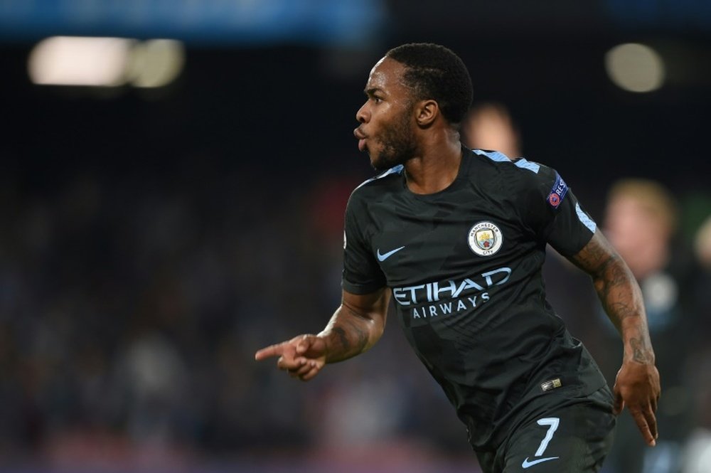 Arsenal are expected to return for Sterling in January. AFP