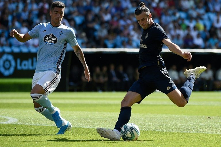 El Real Madrid ganó en Vigo con suficiencia. AFP