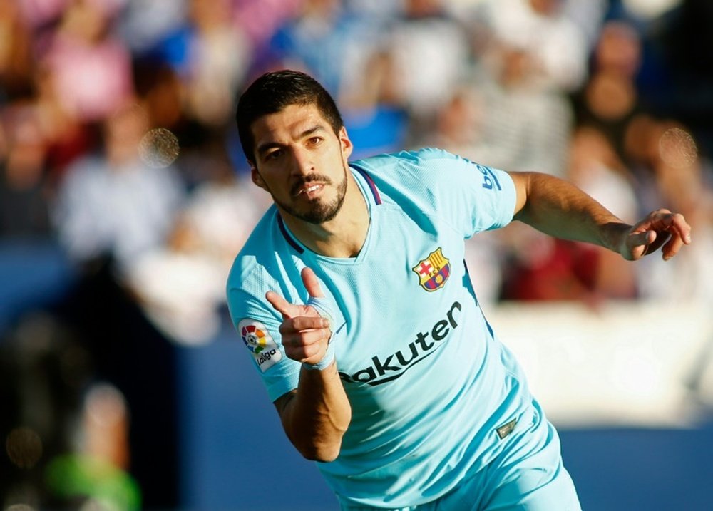 Suarez unmoved despite ending Barca drought. AFP