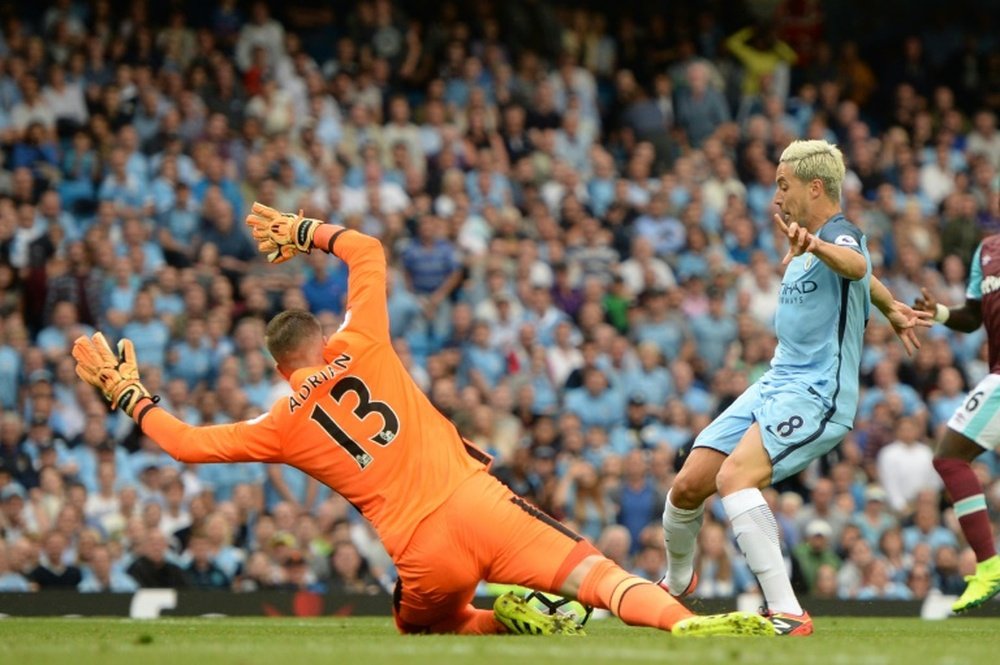Nasri looked sharp when he came on against West Ham on Sunday. AFP