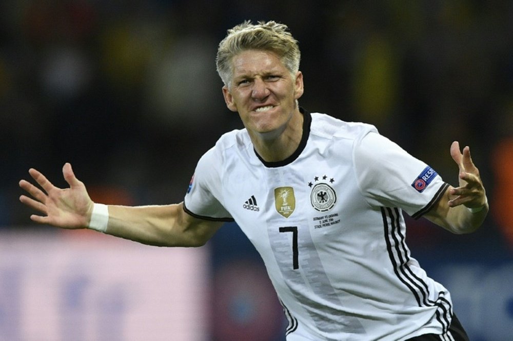 Bastian Schweinsteiger won 120 caps for Germany during a glittering career