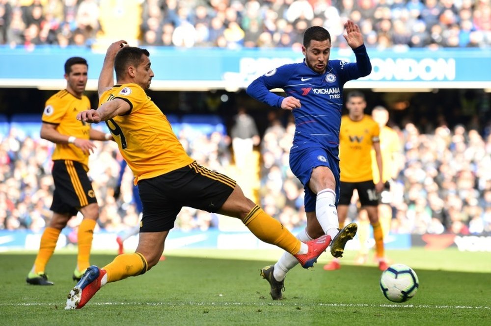Hazard salva Chelsea da derrota. AFP