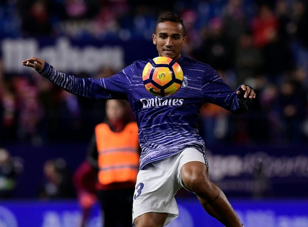 Manchester City are close to signing Real Madrid full-back Danilo. AFP