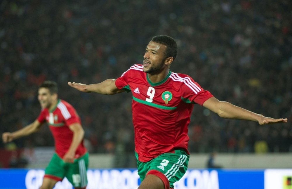 El Kaabi has had a prolific CHAN for Morocco. AFP