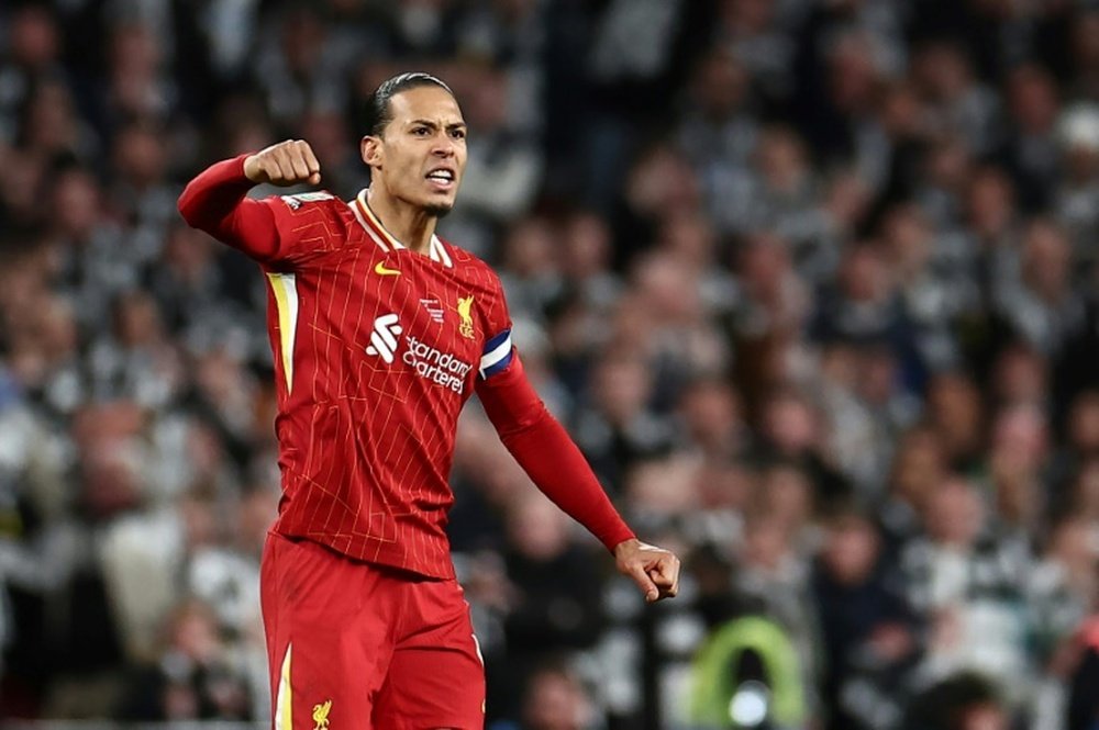 Virgil van Dijk will extend his contract with Liverpool. AFP