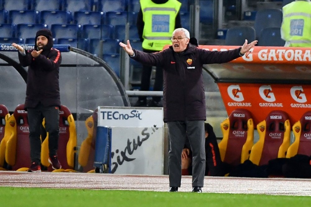 Ranieri needs a result against Fiorentina. AFP