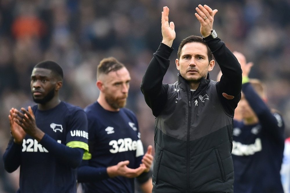 Lampard is poised for a return to Stamford Bridge. AFP