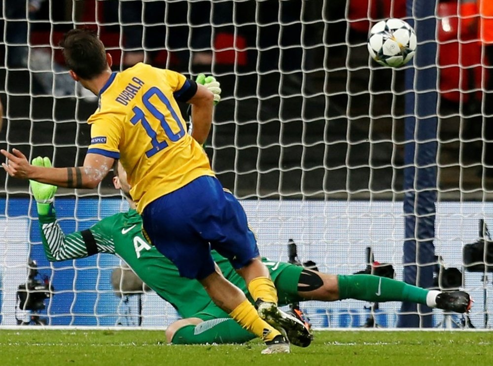 La Juventus remontó en un partido épico. AFP