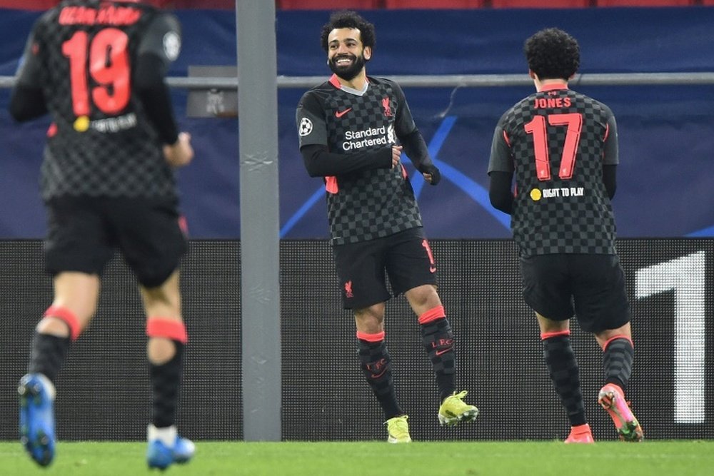 Salah could leave for PSG at the end of the season. AFP/Archivo
