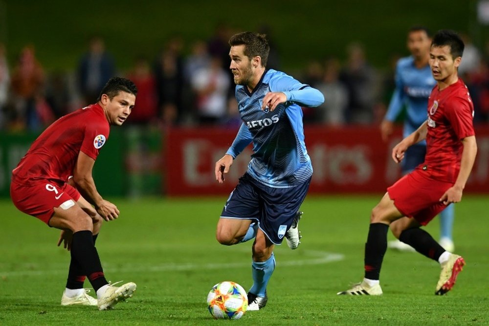 Sydney FC were far too good for Shanghai SIPG. AFP