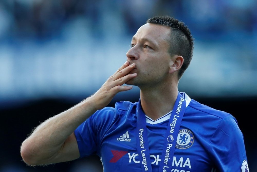 John Terry could be ending his playing career. AFP