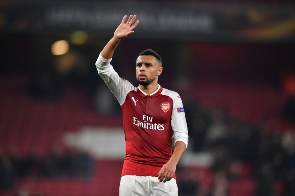 Coquelin will join Valencia says Wenger. AFP