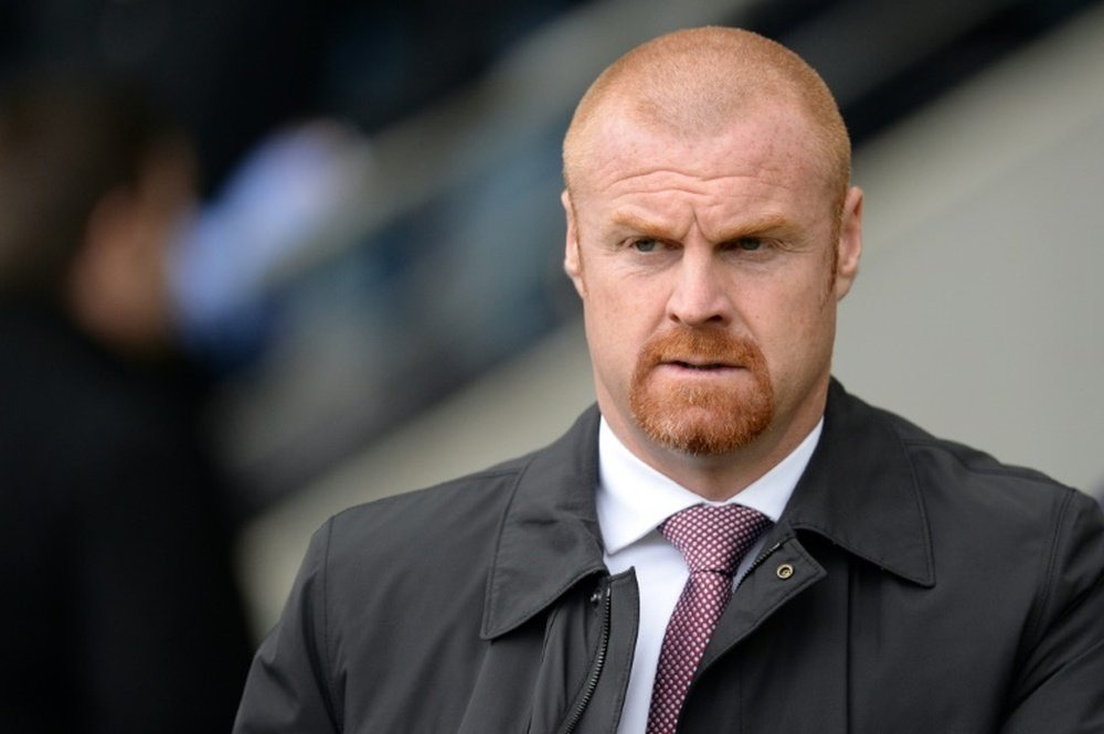 Dyche has been delighted with Burnley's form this season. AFP