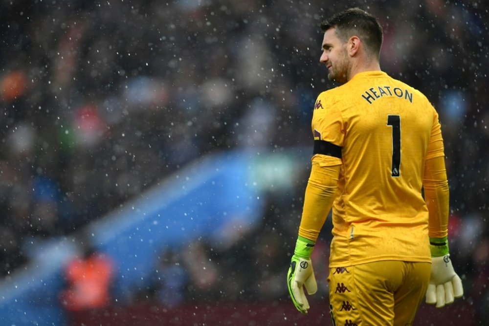 Heaton is expected to continue as Manchester United's third goalkeeper next season. AFP