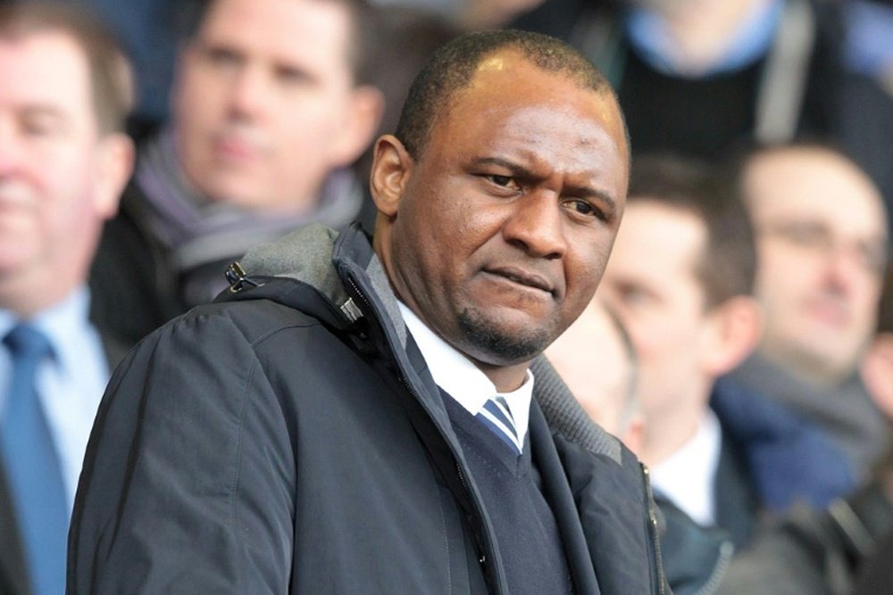 Patrick Vieira devrait rejoindre Nice. AFP