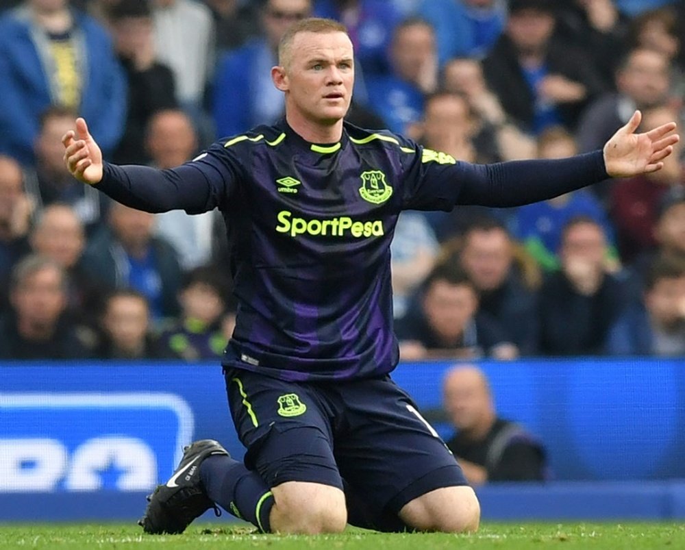 Rooney jugará ante el Arsenal. AFP