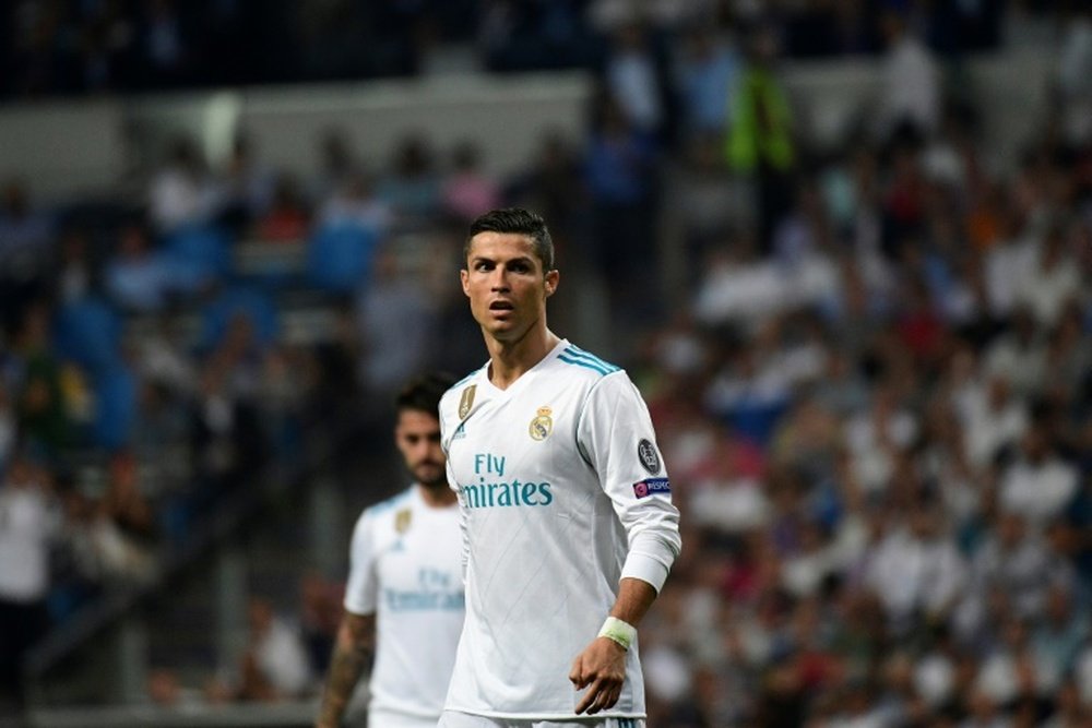 Ronaldo's release clause is worth €1b. AFP