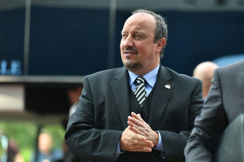Benitez says Lascelles and Diame will take the rest of the squad out for lunch to apologise. AFP