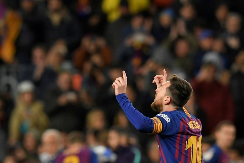 Messe ne se lasse pas de battre des records. AFP