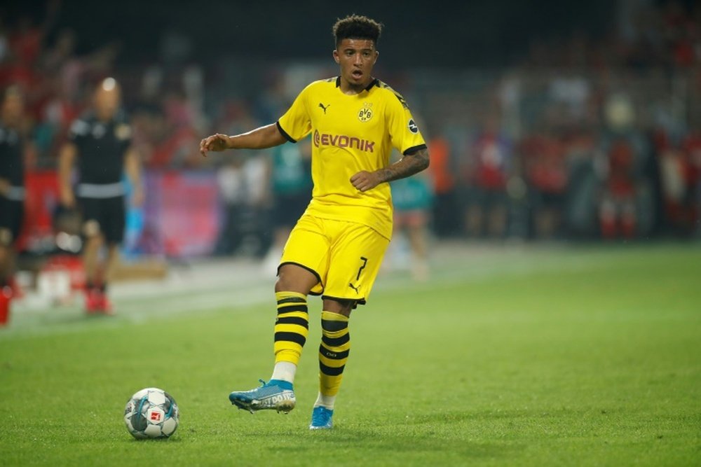 Sancho poderia continuar no Borussia. AFP