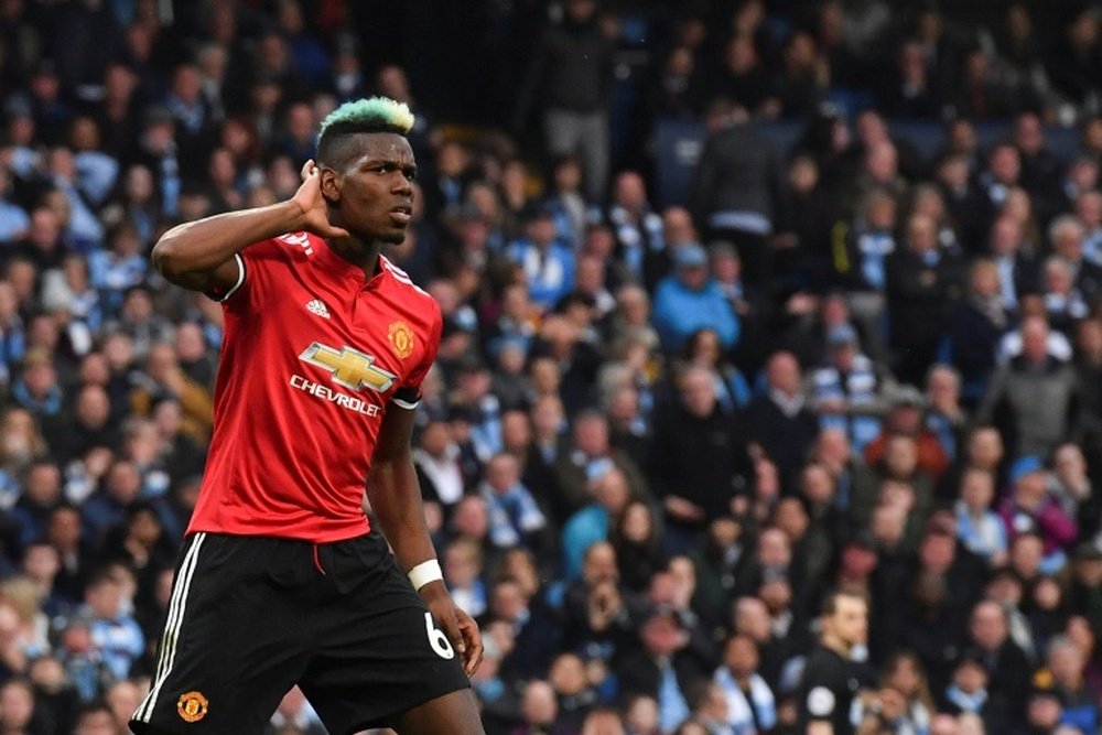 PSG have reportedly made contact over a move for Pogba. AFP