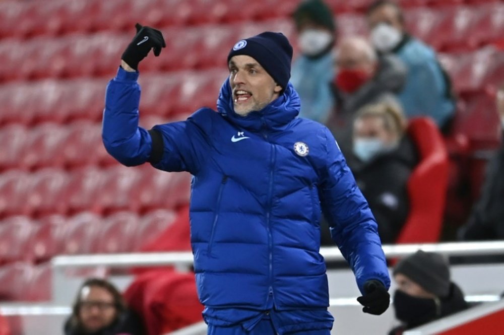 Thomas Tuchel wants to strengthen Chelsea's defence. AFP