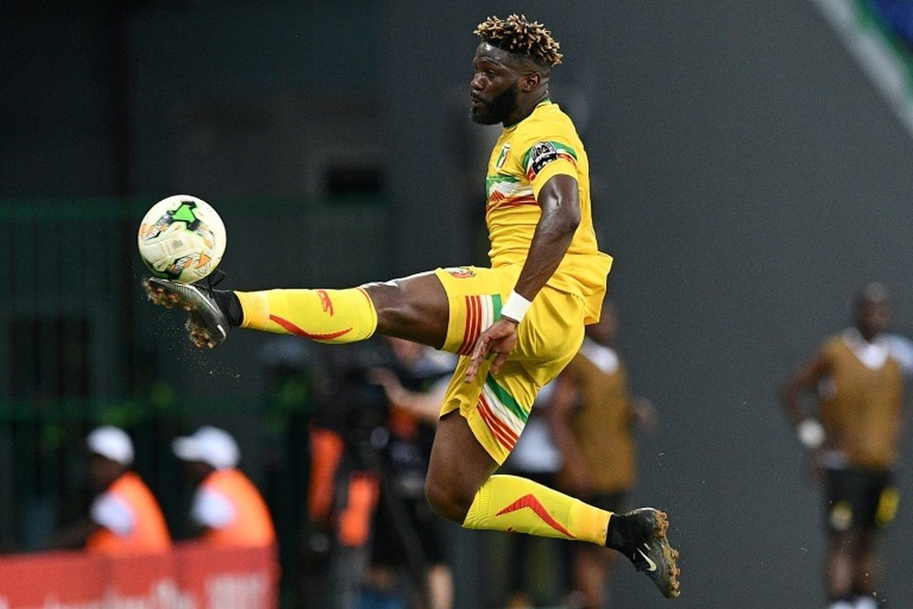 Wagué disputó la pasada Copa de África. AFP