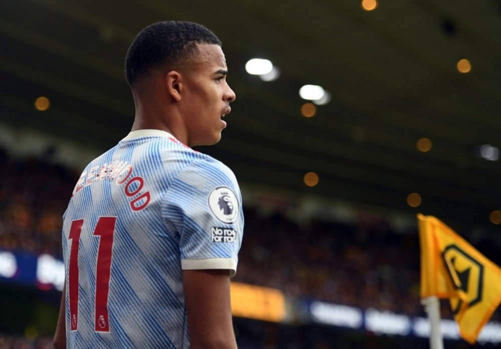 The English police are investigating Mason Greenwood. AFP